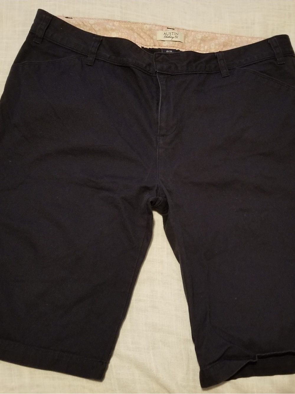 Austin Clothing Co. Navy Blue School Uniform Shorts